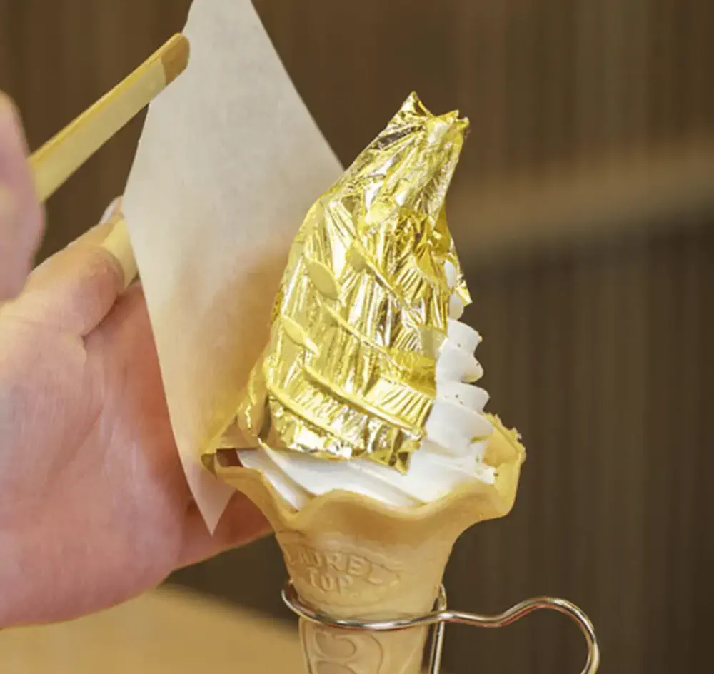 箔一 金箔霜淇淋