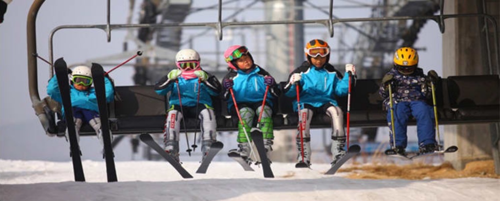 韓國-奧麗山莊滑雪度假村-滑雪纜車