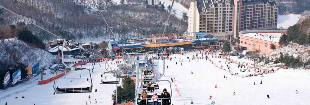 韓國-滑雪-楊智度假村