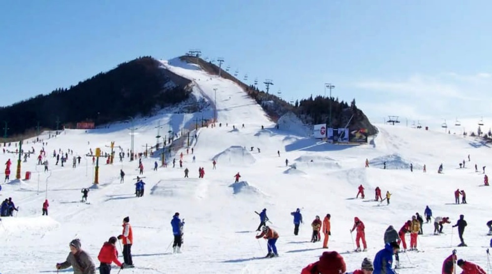 韓國-芝山度假村滑雪場-滑雪道