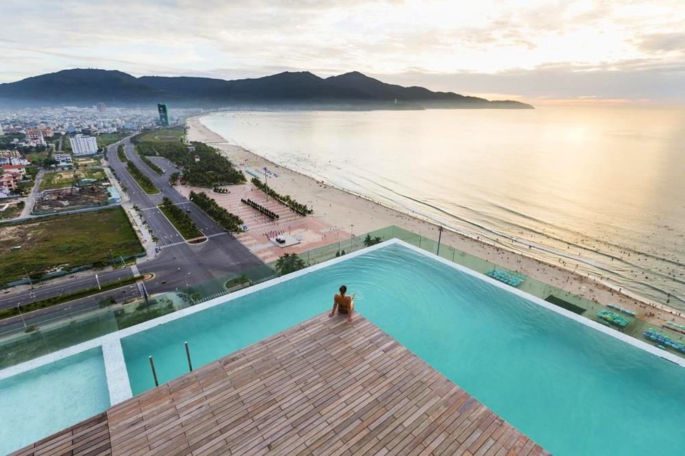 峴港-住宿-推薦-阿拉卡特海灘度假酒店-露天泳池