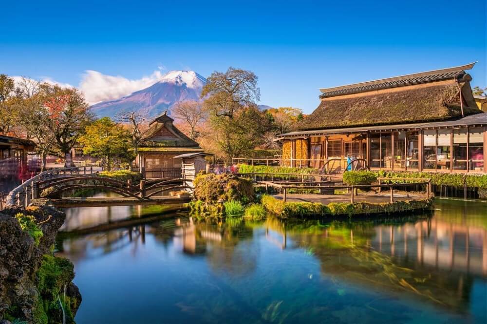 富士山-景點-忍野八海