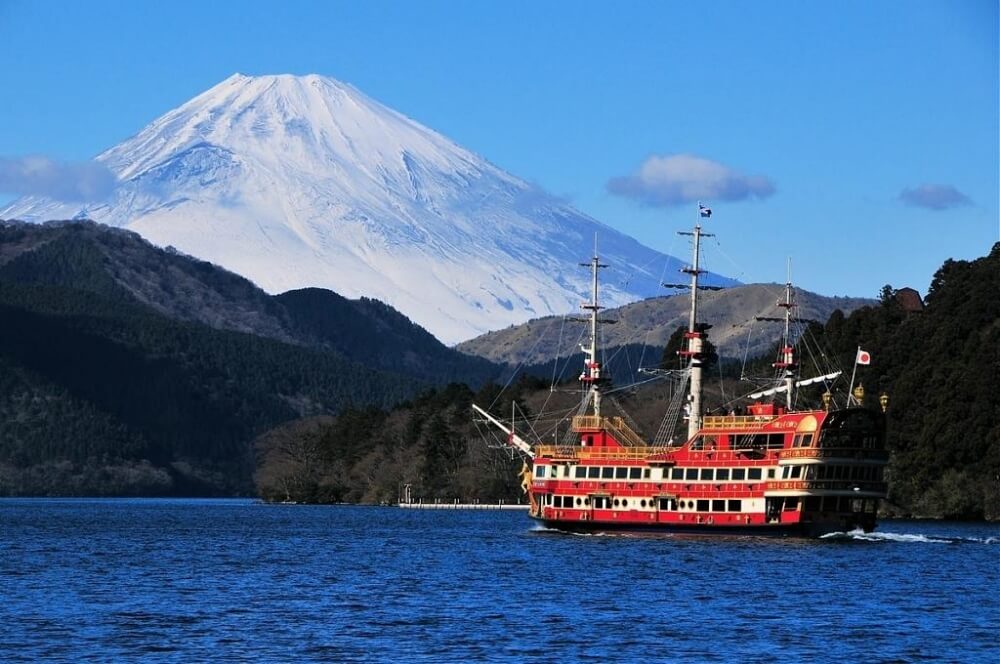 富士山-景點-箱根海盜船